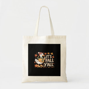 It’s Fall Y’all Pumpkin Retro Classic Look Tote Bag