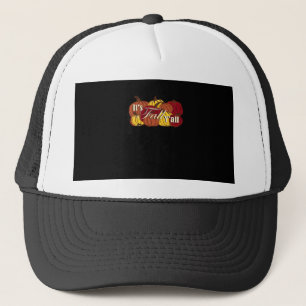 It’s Fall Y’all Pumpkin Text Classic Style Trucker Hat