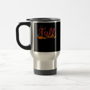 It’s Fall Y’all Pumpkins and Mushrooms Autumn Travel Mug