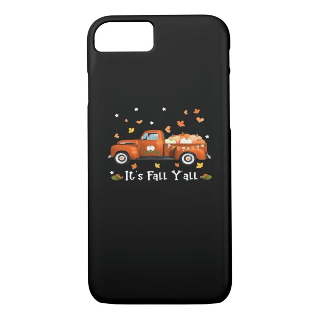 It’s Fall Y’all Pumpkins Autumn Fall Minimal Clean Case-Mate iPhone Case (Back)