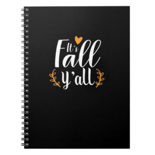 It’s Fall Y’all Pumpkins Notebook