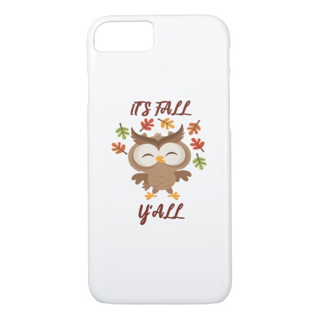It’s Fall Y’all Quote Trendy Case-Mate iPhone Case (Back)