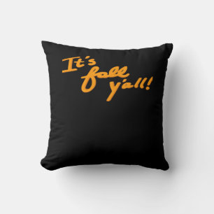 It’s Fall Y’all Simple Aesthetic Style Cushion