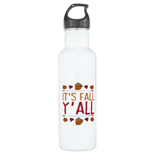 It’s Fall Y’all Sweater Thanksgiving Day 710 Ml Water Bottle