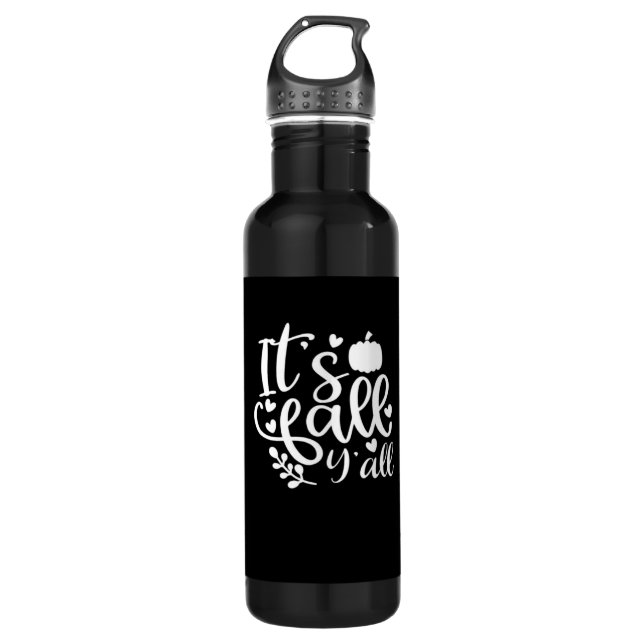 It’s Fall Y’all! Trendy Graphic 710 Ml Water Bottle (Front)