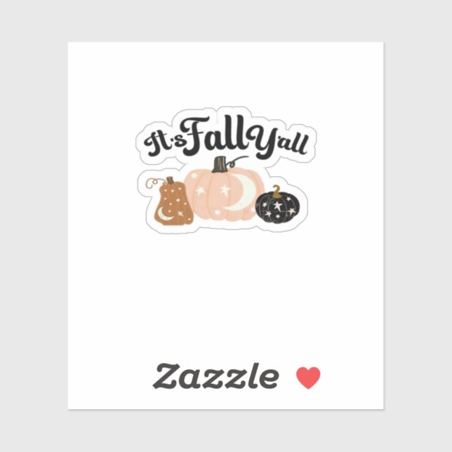 It’s Fall Y’all With Moons Beautiful Halloween Des (Sheet)