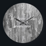 It’s Five O’clock Somewhere Shiplap  Large Clock<br><div class="desc">Enjoy our it’s five o’clock somewhere shiplap clock.</div>