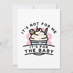It’s For The Baby Thank You Card