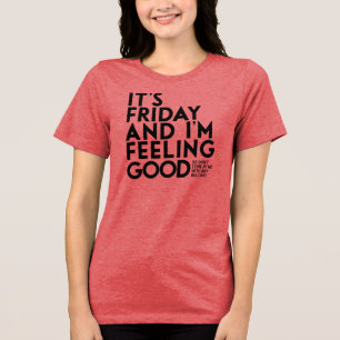 It’s Friday, No BS funny light-colour t shirt