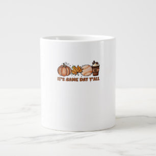 It’s Game Day Y’all, Fall Baseball Large Coffee Mug