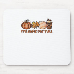 It’s Game Day Y’all, Fall Baseball Mouse Mat