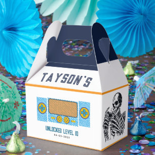 It’s Game On Skull – Video Game Birthday Party Favour Box