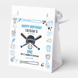 It’s Game Time Baseball 1st Birthday – Fun Kids Favour Box