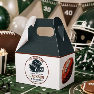 It’s game time! Kick off football birthday kids Favour Box