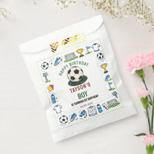 It’s Game Time Soccer 1st Birthday – Fun Kids Favour Bags