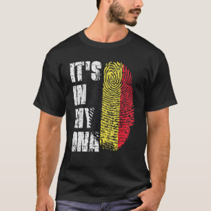 It S In My Dna Belgium Flag Belgian T-Shirt