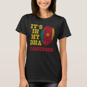 It s In My DNA Cameroonian Flag Cameroon T-Shirt
