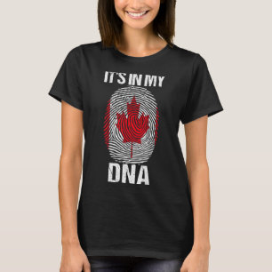 It S In My Dna Canadian Proud Freedom Convoy 2022 T-Shirt