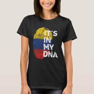 It s In My DNA Colombian Pride Heritage T-Shirt