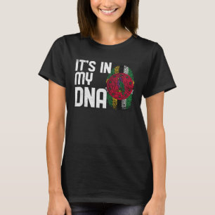 It s in my DNA Dominica Flag Dominican T-Shirt