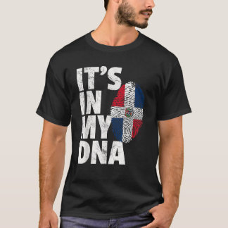 IT S IN MY DNA Dominican Republic Flag Christmas G T-Shirt