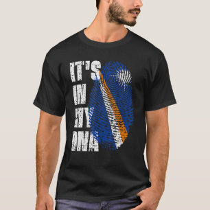 It S In My Dna Marshall Islands Flag Marshallese T-Shirt