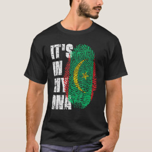 It S In My Dna Mauritania Flag Mauritanian T-Shirt