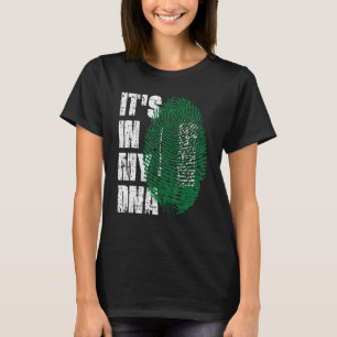 It S In My Dna Saudi Arabia Flag Saudi Arabian T-Shirt