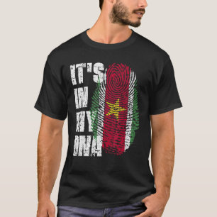 It S In My Dna Suriname Flag Surinamese T-Shirt