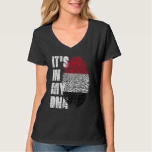 It S In My Dna Yemen Flag Yemeni T-Shirt