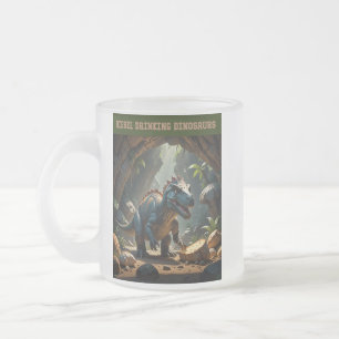 It’s Just Bread Frosted Glass Coffee Mug