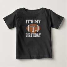 It’s My 1st Birthday Football Design