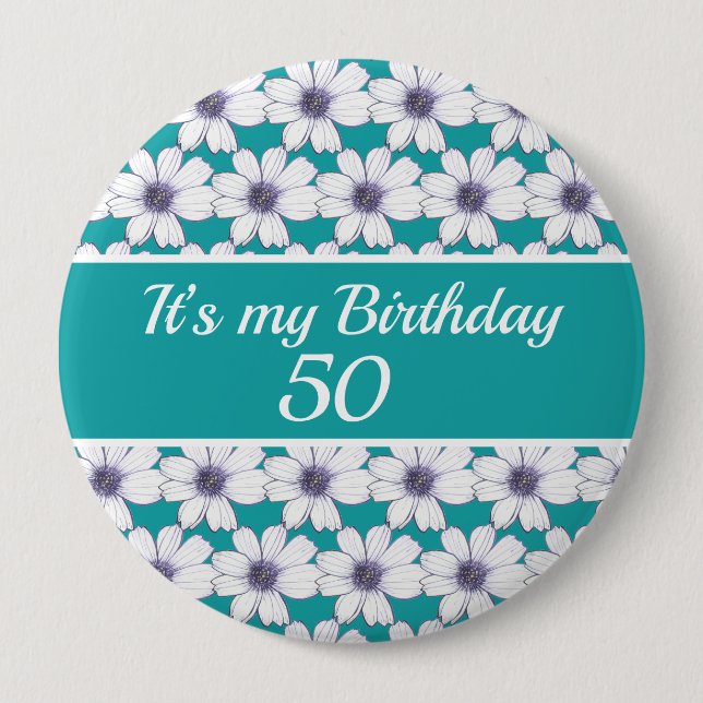 It’s my Birthday Custom Birthday 10 Cm Round Badge (Front)