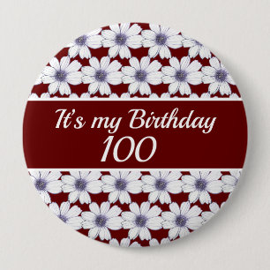 It’s my Birthday Custom Birthday 10 Cm Round Badge