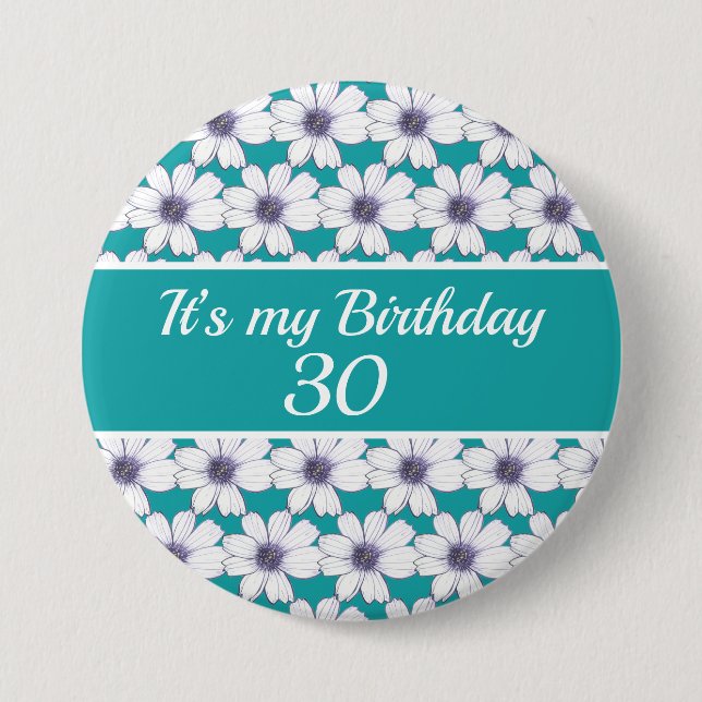 It’s my Birthday Custom Birthday 7.5 Cm Round Badge (Front)