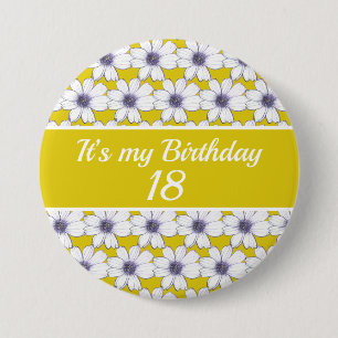 It’s my Birthday Custom Birthday 7.5 Cm Round Badge