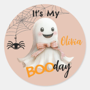 It’s My BOOday – Spooky Sweet Celebration Classic Round Sticker