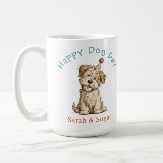 It’s My Day Dog Mug  Funny Custom Pet Lover Coffee (Left)