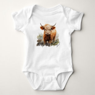 It’s My First Birthday - New to the Herd PNG Baby Bodysuit