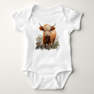 It’s My First Birthday - New to the Herd PNG Baby Bodysuit