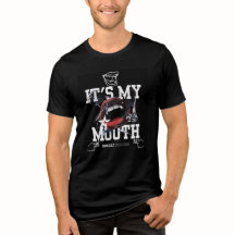 It’s My Mouth Tee – Bold Lip Art & Attitude