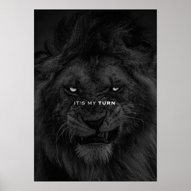 It’s My Turn – The Rise of the Alpha Poster (Front)