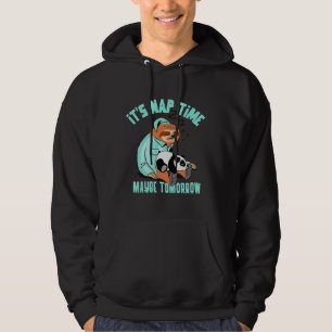 It S Nap Time Maybe Tomorrow Funny Sleepy Sloth Hoodie