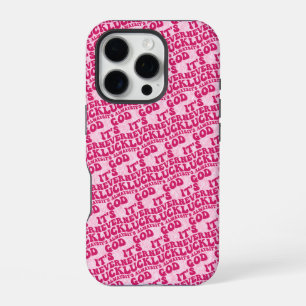 It’s Never Luck It’s Always God iPhone 16 Pro Case