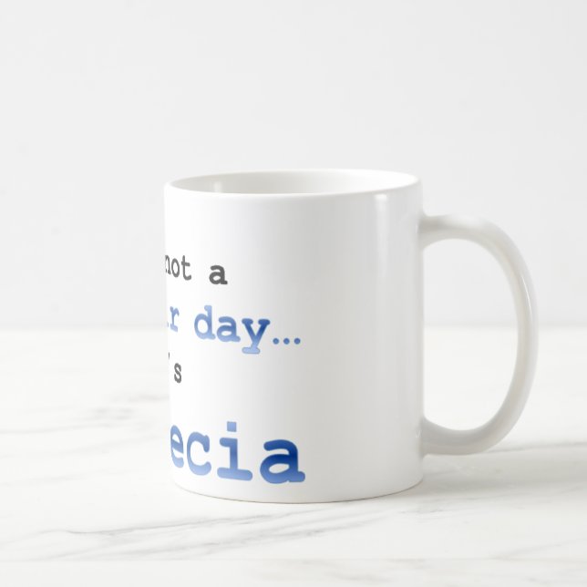 It’s not a bad hair day… it’s  Alopecia Coffee Mug (Right)