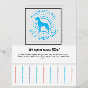 It’s Not Just A Dog It’s A Great Dane Puppy Flyer