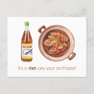 It’s Oh-fish-ally Your Birthday card