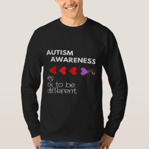 It S Ok To Be Different Autism Awareness 35 T-Shirt