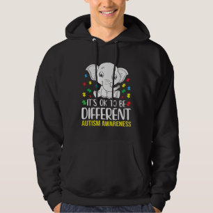 It s Ok to Be Different Autism Awareness Puzzle El Hoodie