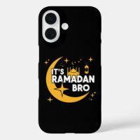 It’s Ramadan Bro Happy Fasting Islamic Crescent